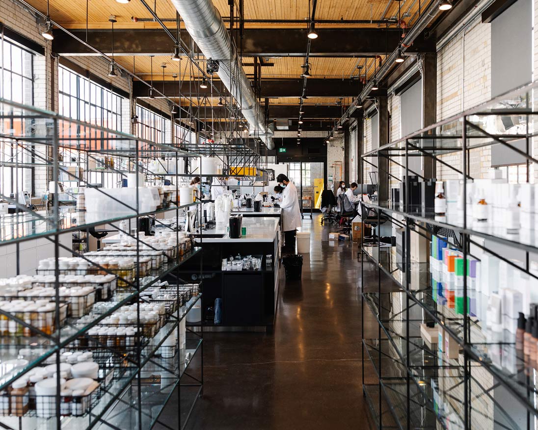 The DECIEM lab, which creates The Ordinary products