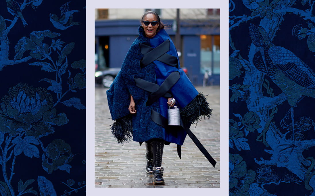 For Autumn Winter 2018, blanket-like capes are a key outerwear staple