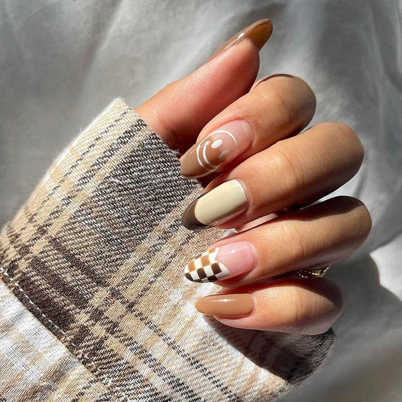 Autumn nail art inspiration available at Pacific Place