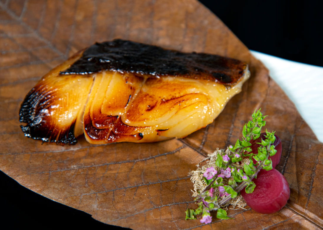 Tatsuya Iwahashi’s Saikyo-Style Grilled Black Cod from Shiro Sushi