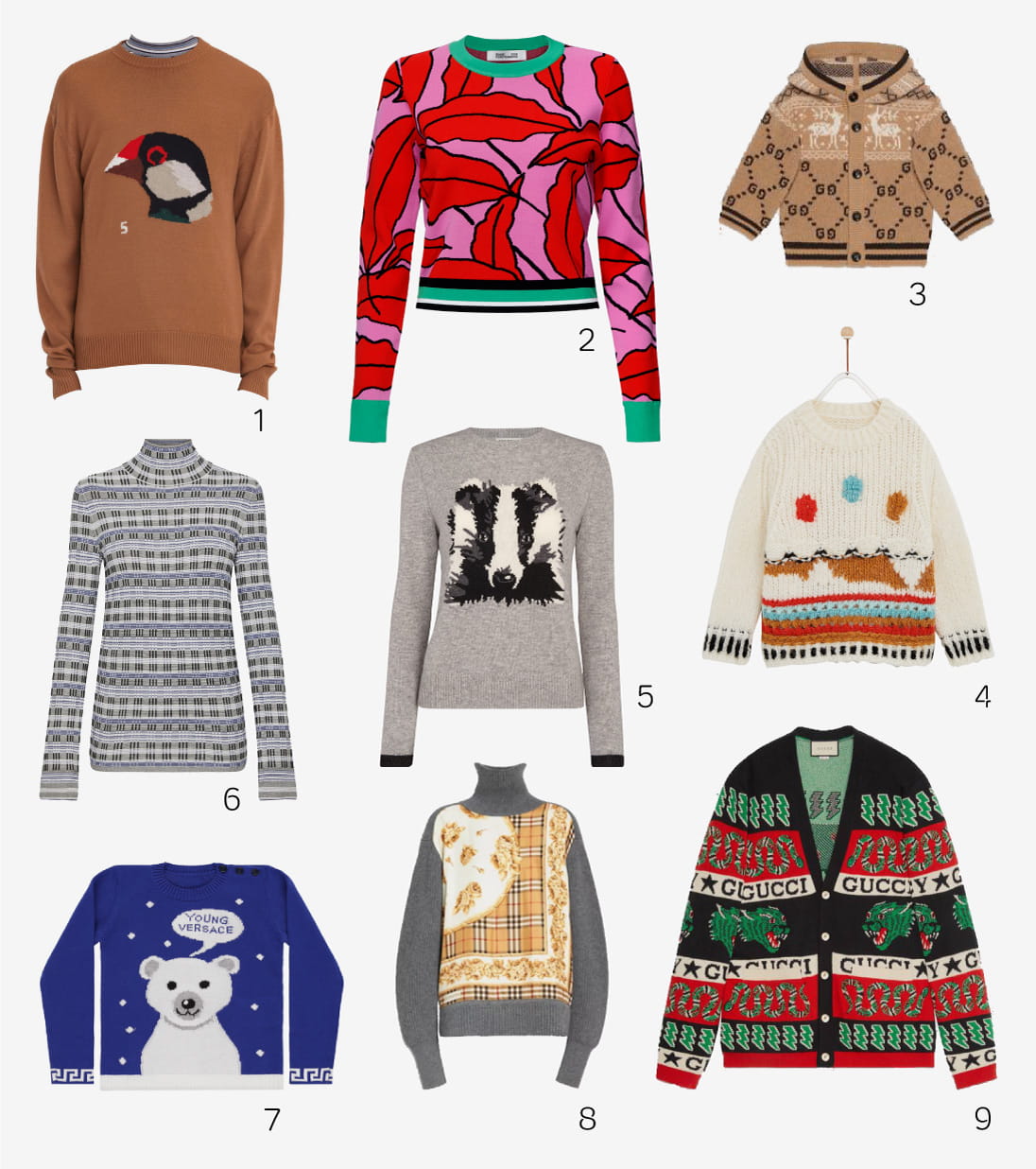 The best ugly-cool Christmas sweaters to be seen in this festive season