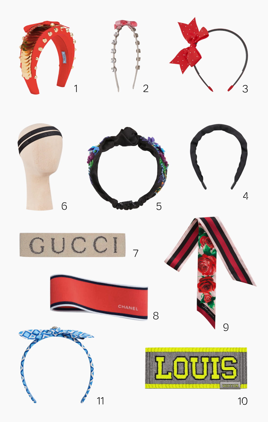 The headband trend has continued its upwards trajectory, diversifying to suit every taste