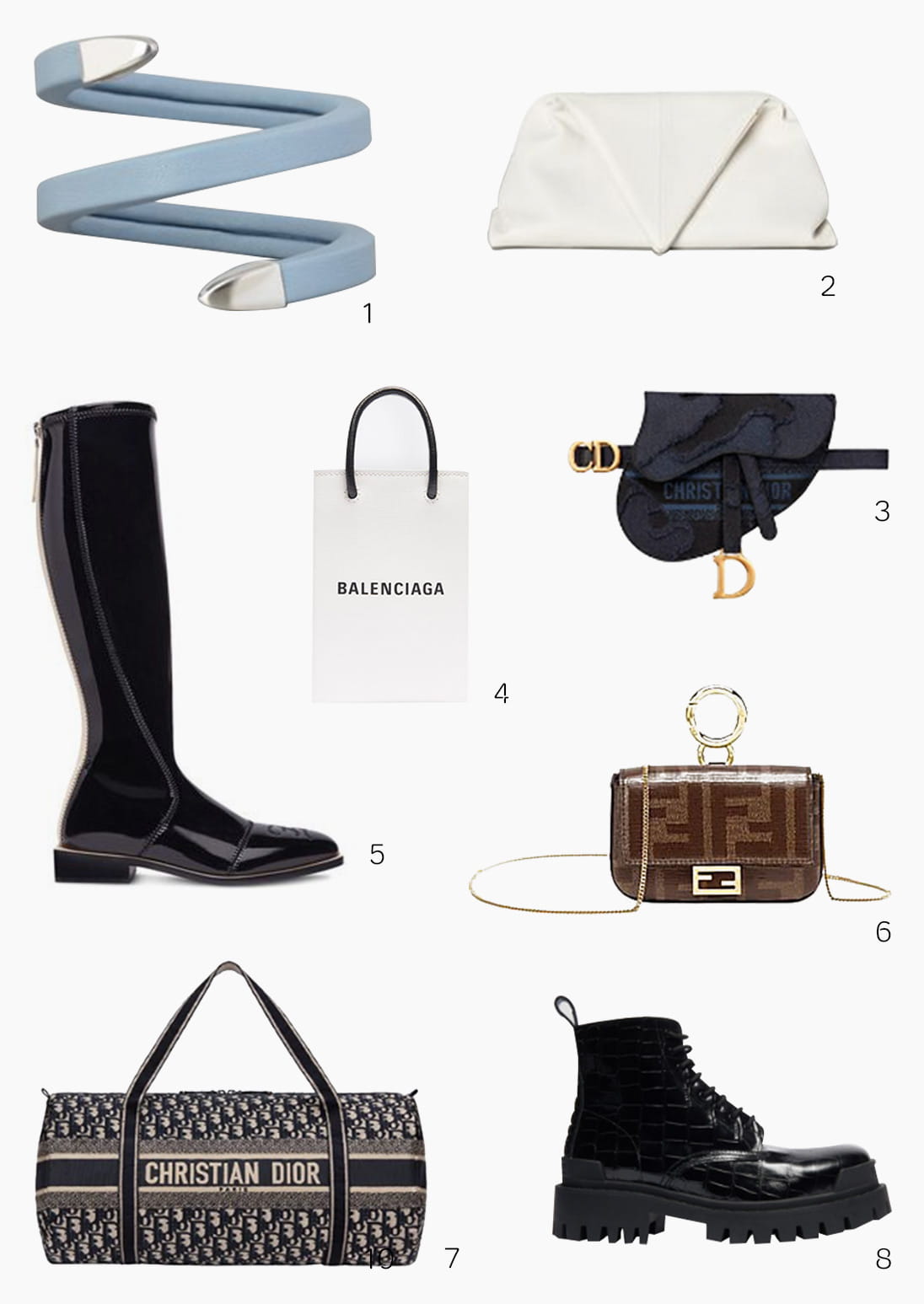 Instagrammable accessories from Balenciaga, Dior, Fendi and Bottega Veneta