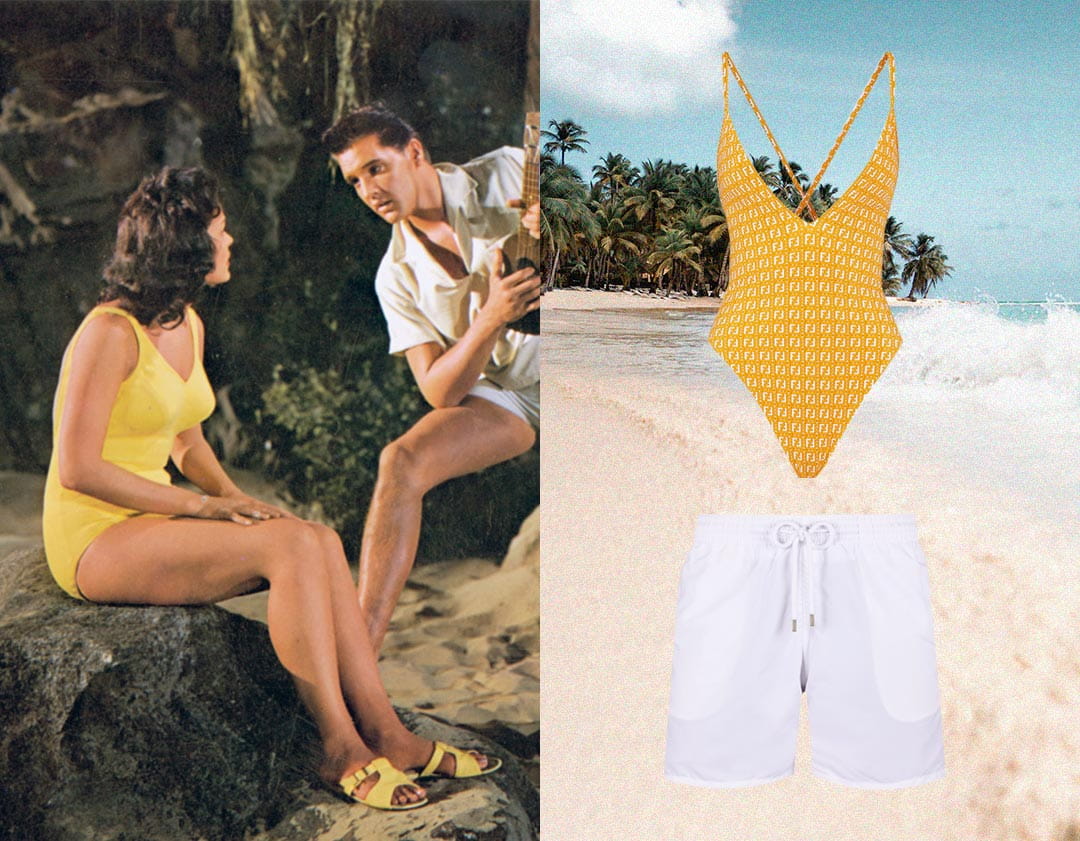 Iconic swimwear from Blue Hawaii (1961)