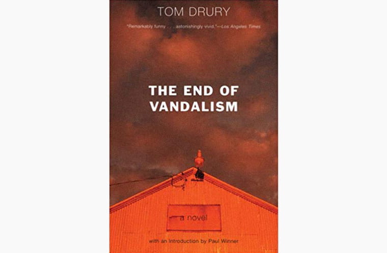 太古广场Style Sheet推荐的《The End of Vandalism》封面，此书作者为Tom Drury