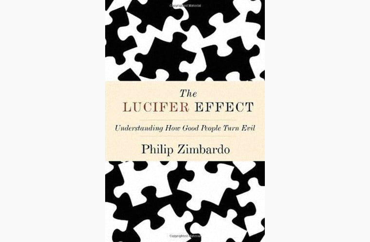 太古廣場Style Sheet推薦的《The Lucifer Effect: Understanding How Good People Turn Evil》封面，此書作者為Philip Zimbardo