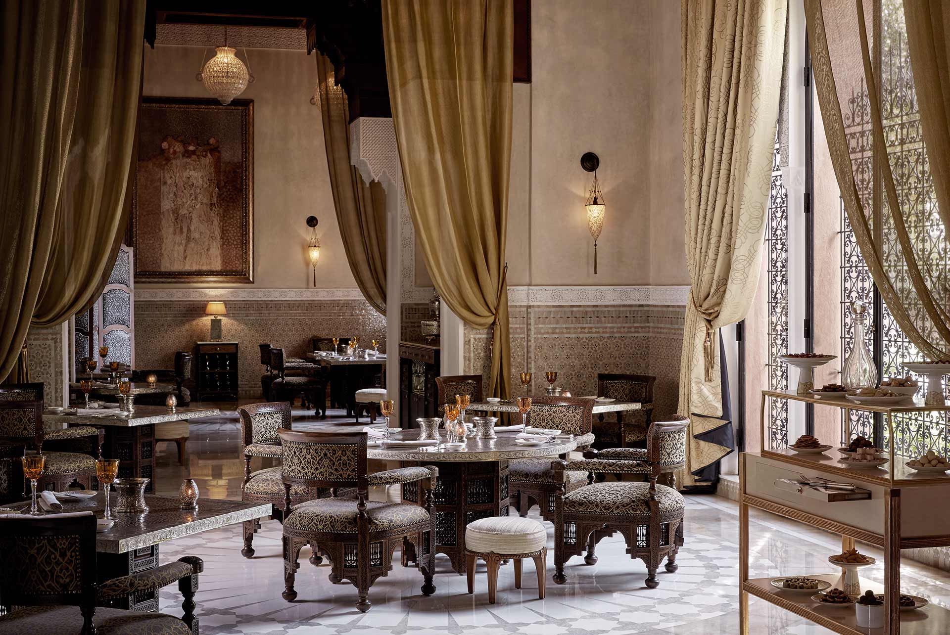 能夠與La Grande Table Marocaine高級餐飲媲美的餐廳，世上絕無僅有