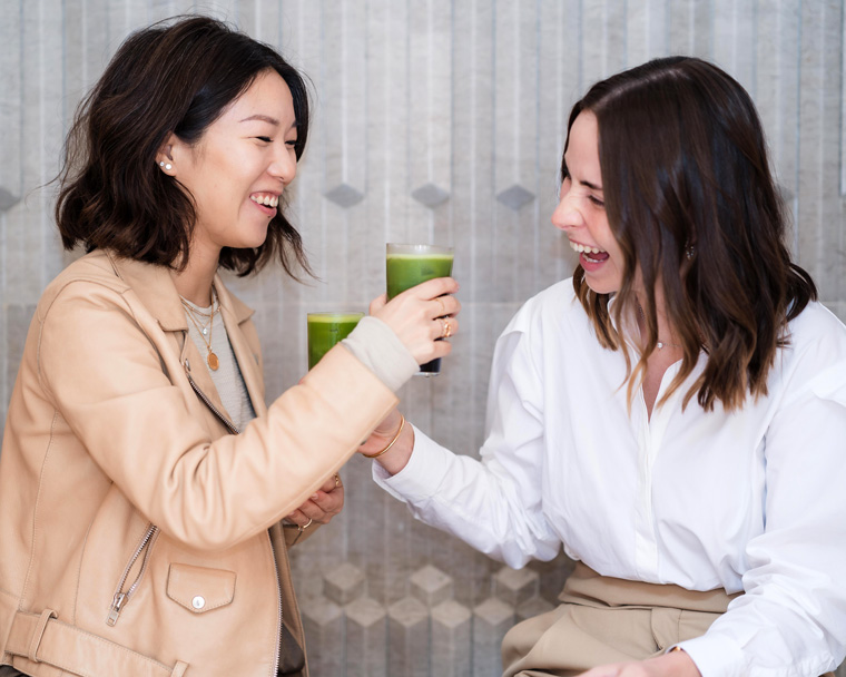 Matchali founders Cara and Laura Li