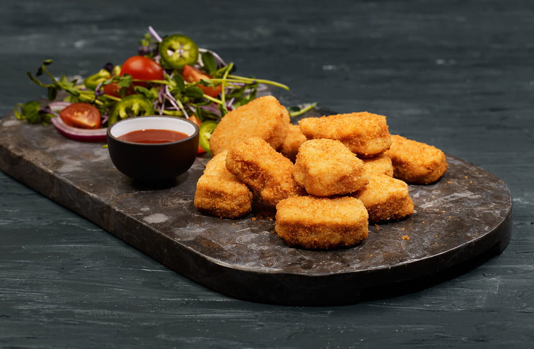 Alpha Foods meatless chicken nuggets