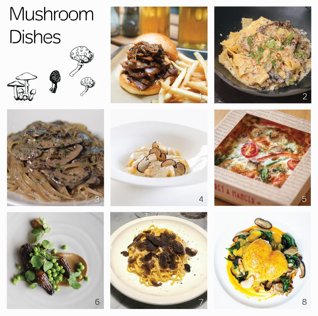 We round up some of our favourite mushroom dishes at Pacific Place