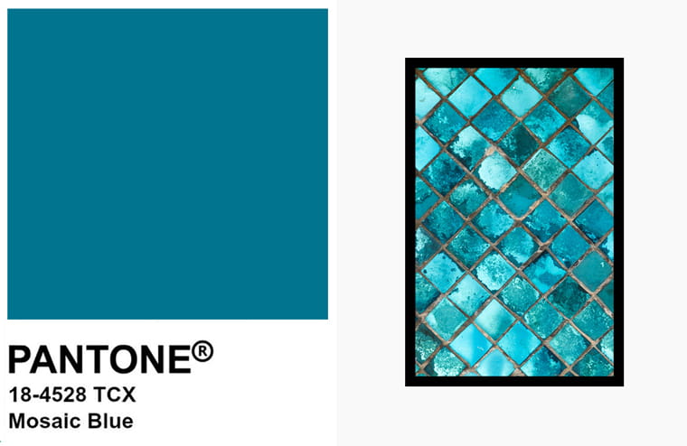 Pantone Mosaic Blue
