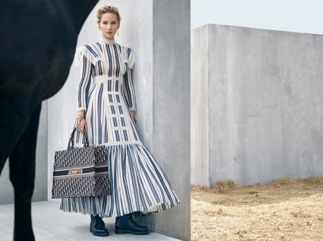 Dior’s new-season looks cover the body almost entirely