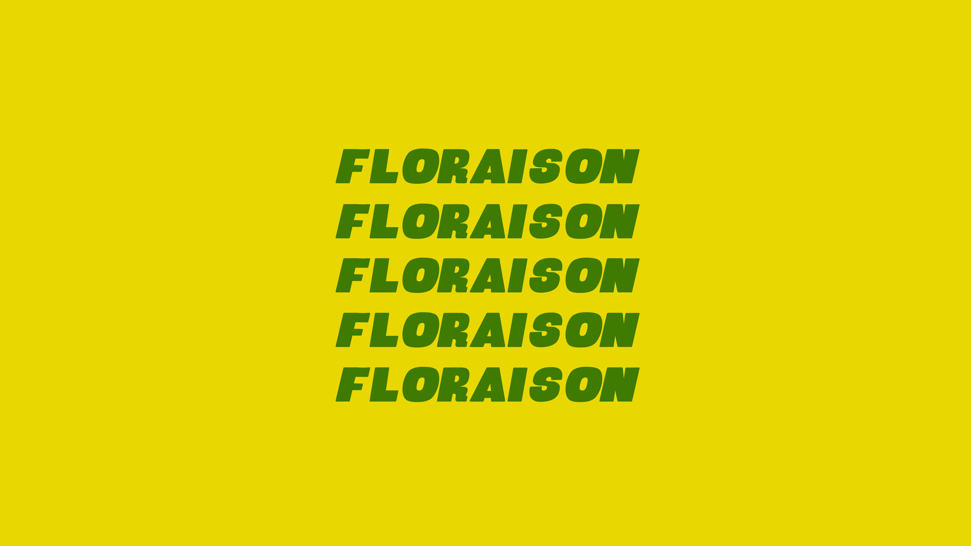 Floraison from Le Garçon Saigon
