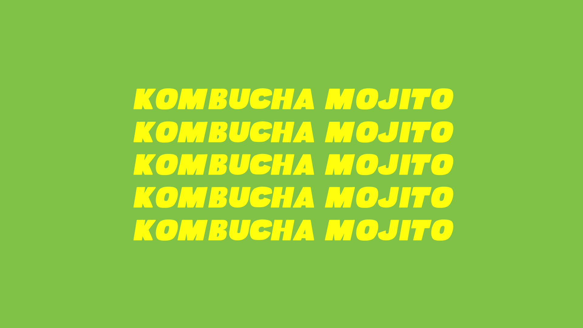 Kombucha Mojito from Commissary