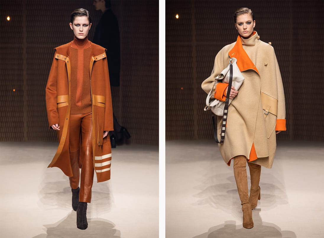Hermès’ wool-infused AW19 Collection. Images courtesy of Hermès