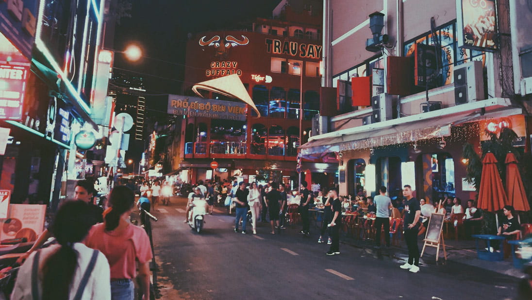 Ho Chi Minh city streets