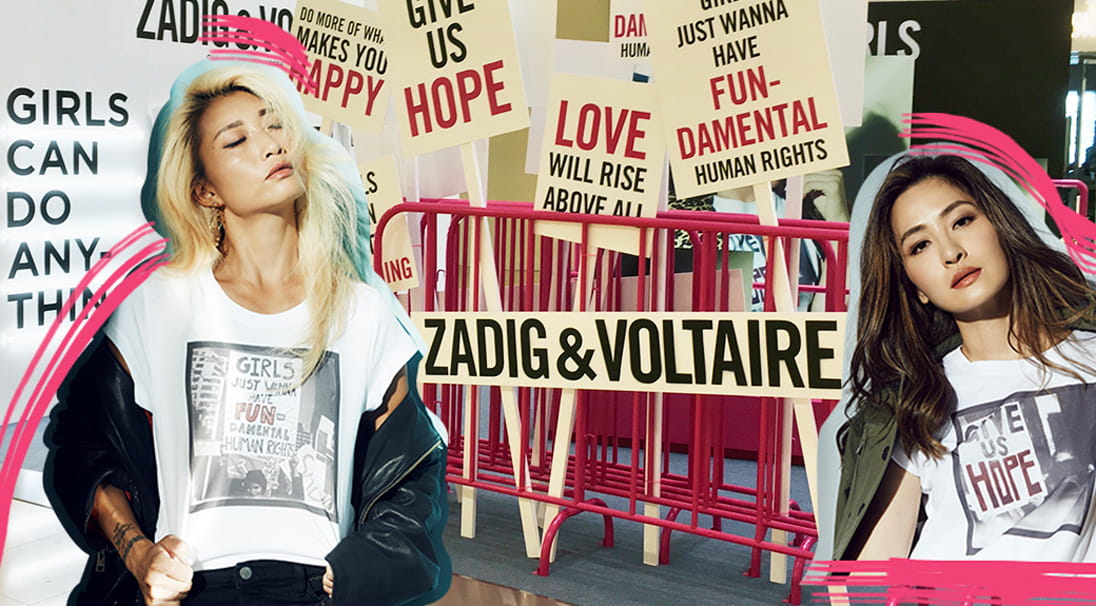 Zadig & Voltaire is holding a pop-up to aid women’s charities