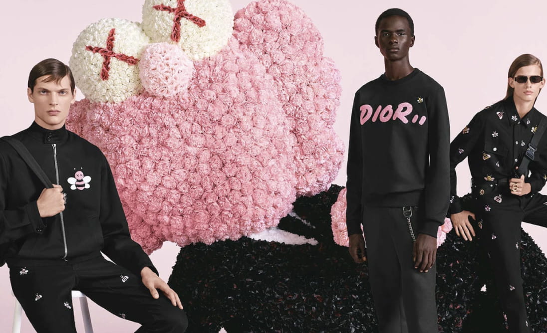 Dior's art-fashion looks