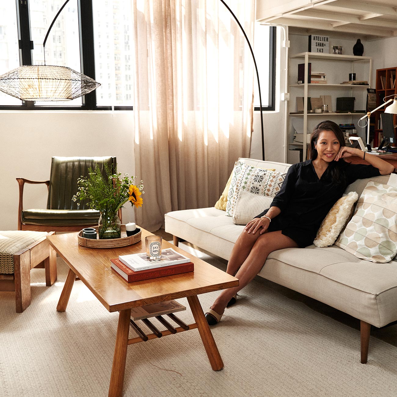 Designer Ketty Shan in her Hong Kong home