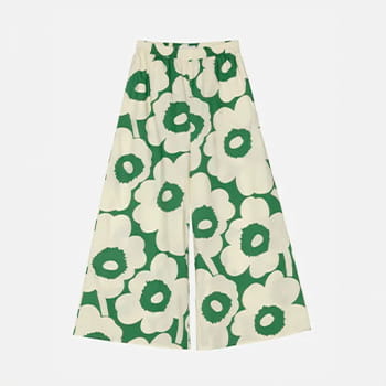 Marimekko Kohti Unikko Cotton Poplin Trousers