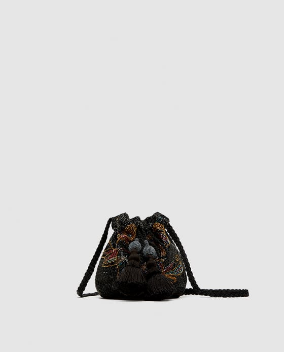 Zara Beaded Dolly Crossbody Bag