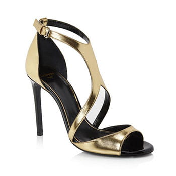 Lanvin Gold Sandal