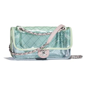 Chanel Multicoloured Bag in PVC and Leather