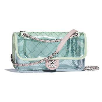 Chanel Multicoloured Bag in PVC and Leather