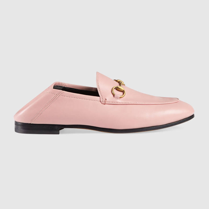 Gucci Leather Horsebit Loafer