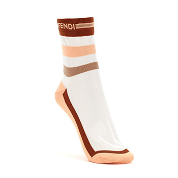 Fendi Red Strip Sock