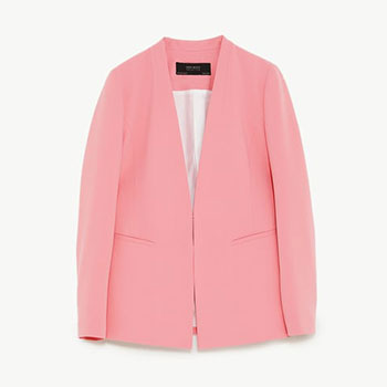 Zara Crepe Blazer