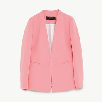 Zara Crepe Blazer
