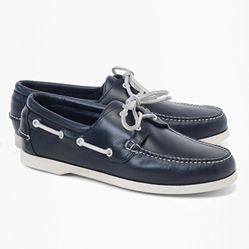 Brooks Brothers Leather Boat Shoes