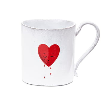 Astier de Villatte x John Derian Crying Heart Mug available at Lane Crawford Home