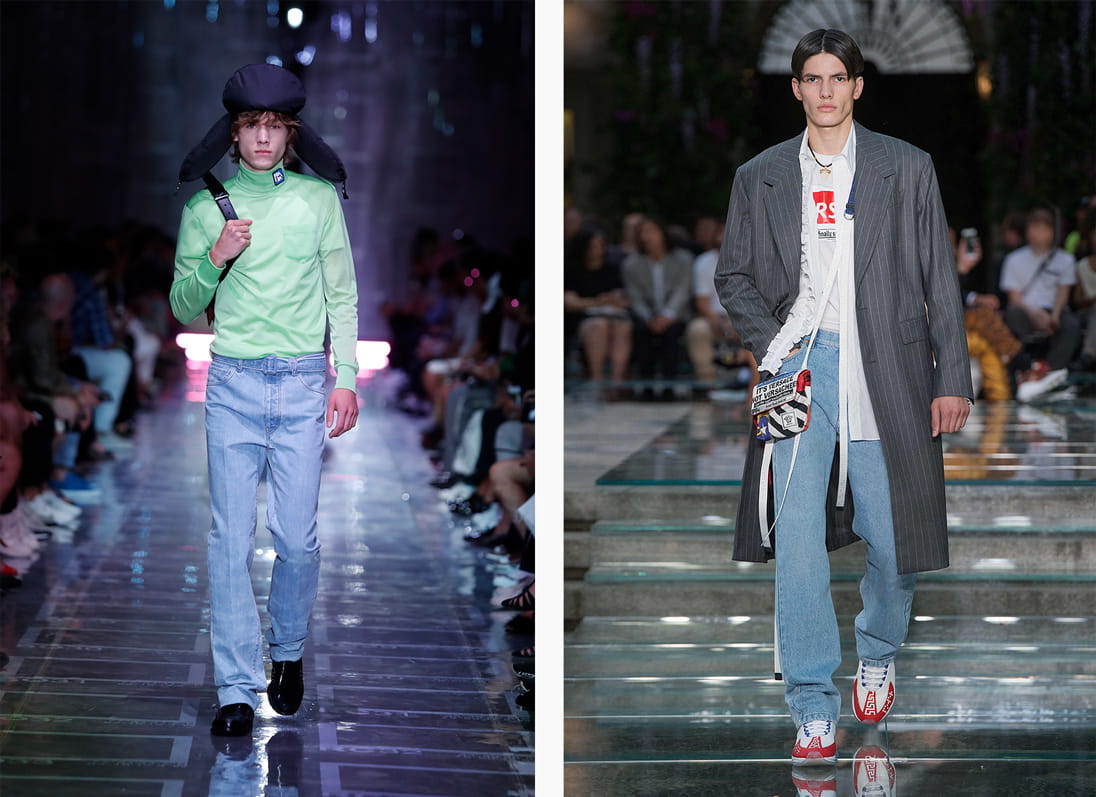 The dad kean is the season's new denim shape