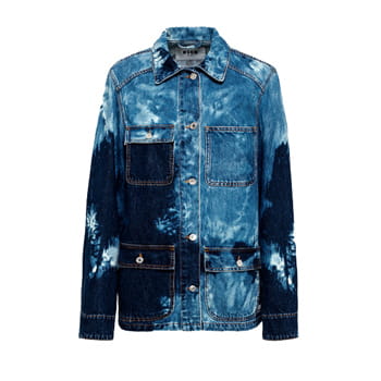 MSGM Tie-Dye Print Jacket