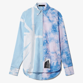 Proenza Schouler Tie-Dye Print Shirt available at Joyce