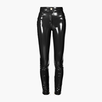 Balmain Slim Fit Vinyl Pants