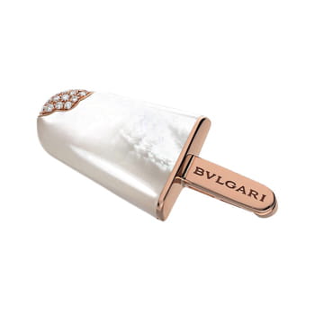 BVLGARI Gelati 18kt rose gold brooch