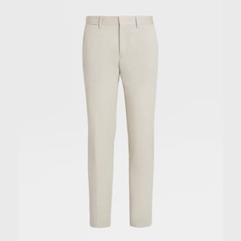 Ermenegildo Zegna Stretch Cotton Trousers