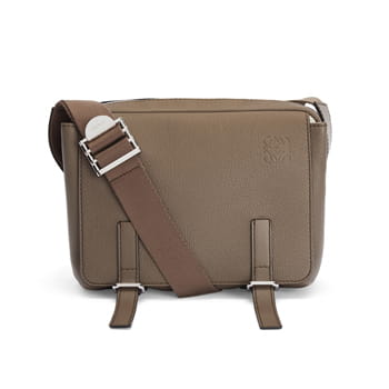 Loewe XS Military Messenger Bag in Soft Grained Calfskin