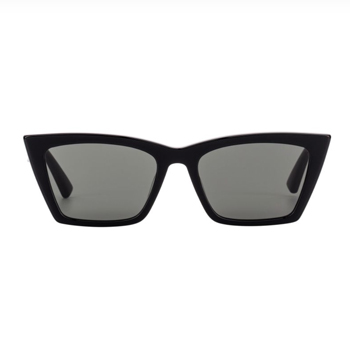 Gentle Monster Talin Black Rectangle Acetate Sunglasses available at Puyi Optical 