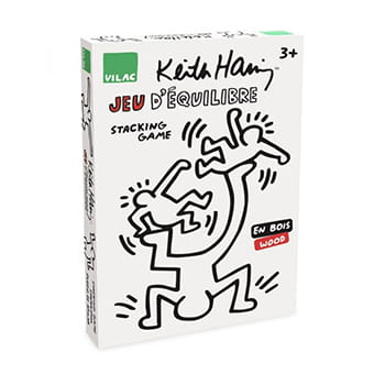 Vilac Keith Haring Stacking Figures available at Wise-Kids Educational Toys