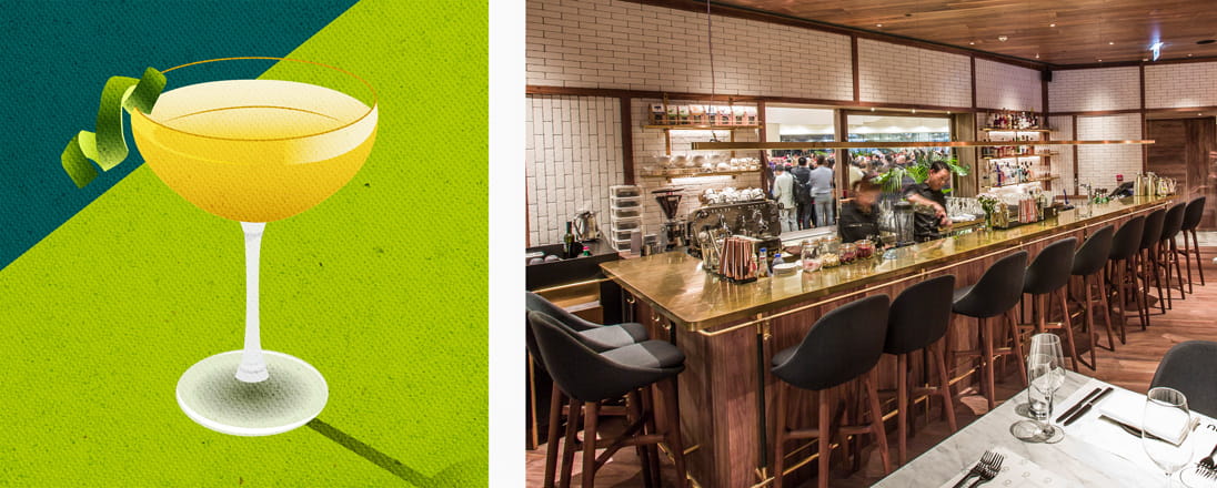 Chelsea Yuen from American Brasserie opts for a Miss-a-sippy, made with organic vodka and refreshing mint