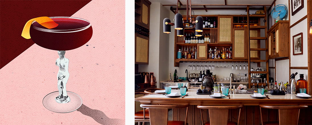 Hanson Fok from Madame Ching makes the case for ordering a sweet, easy-to-drink Adonis