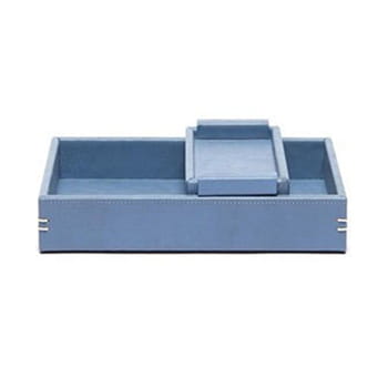 André Fu Living Knotted Leather Tray Medium