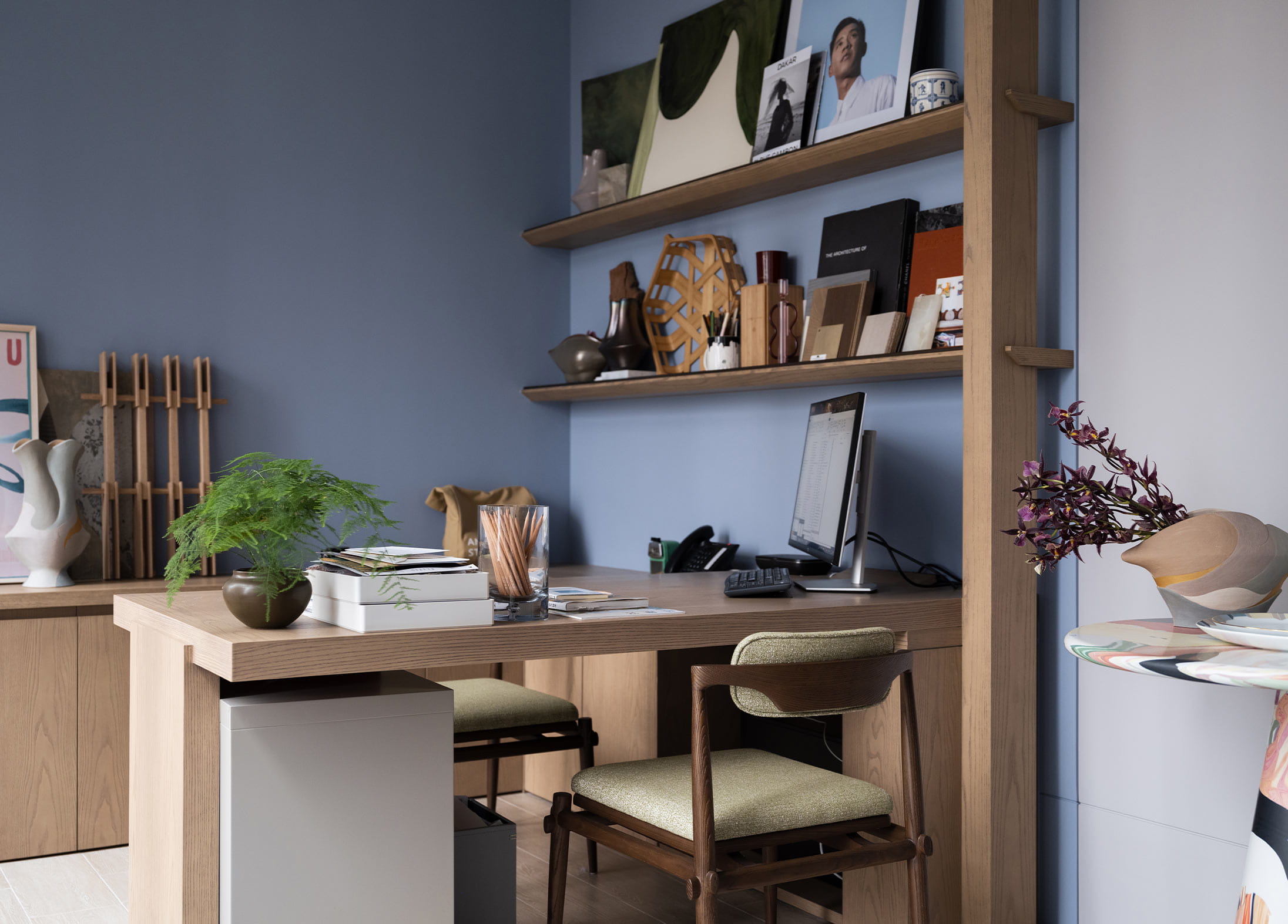 A view of André Fu's new studio space