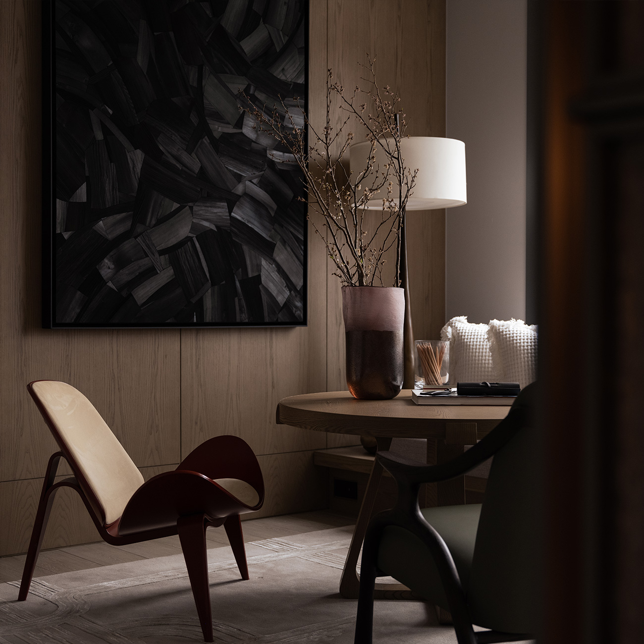 A view of André Fu's new studio