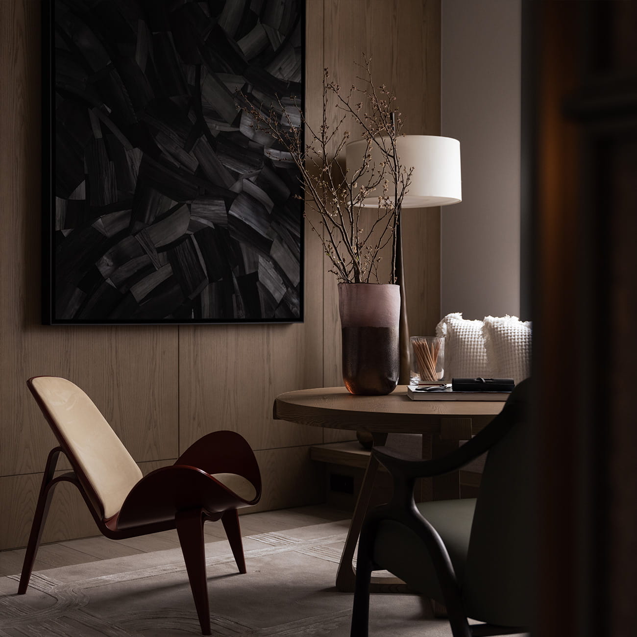 A view of André Fu's new studio