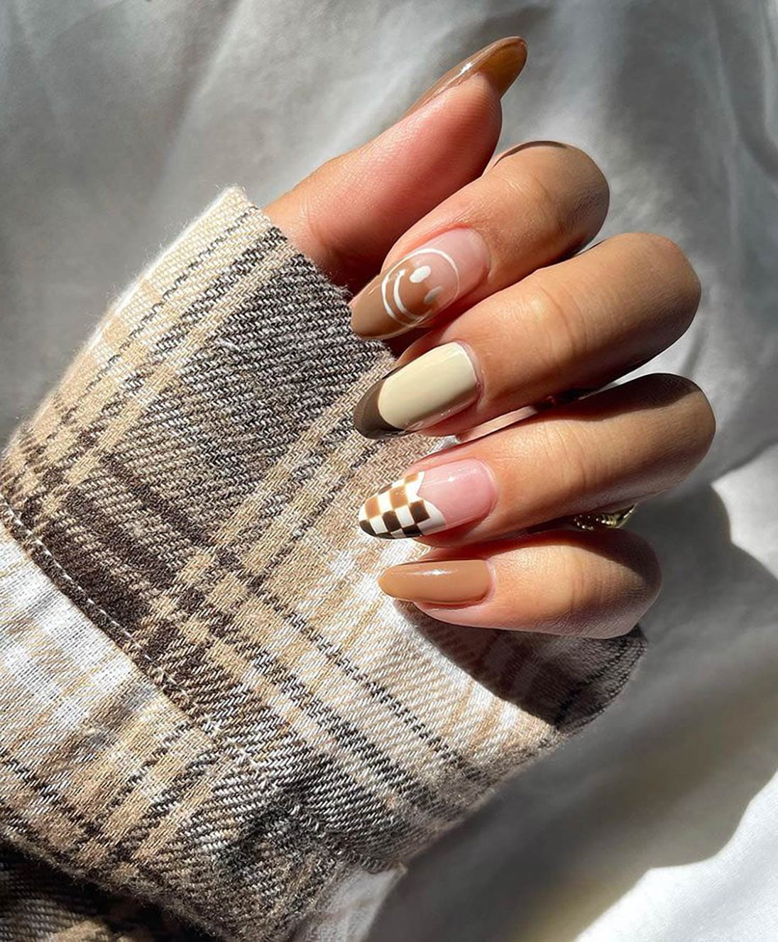 A mix of nail art styles available at Pacific Place